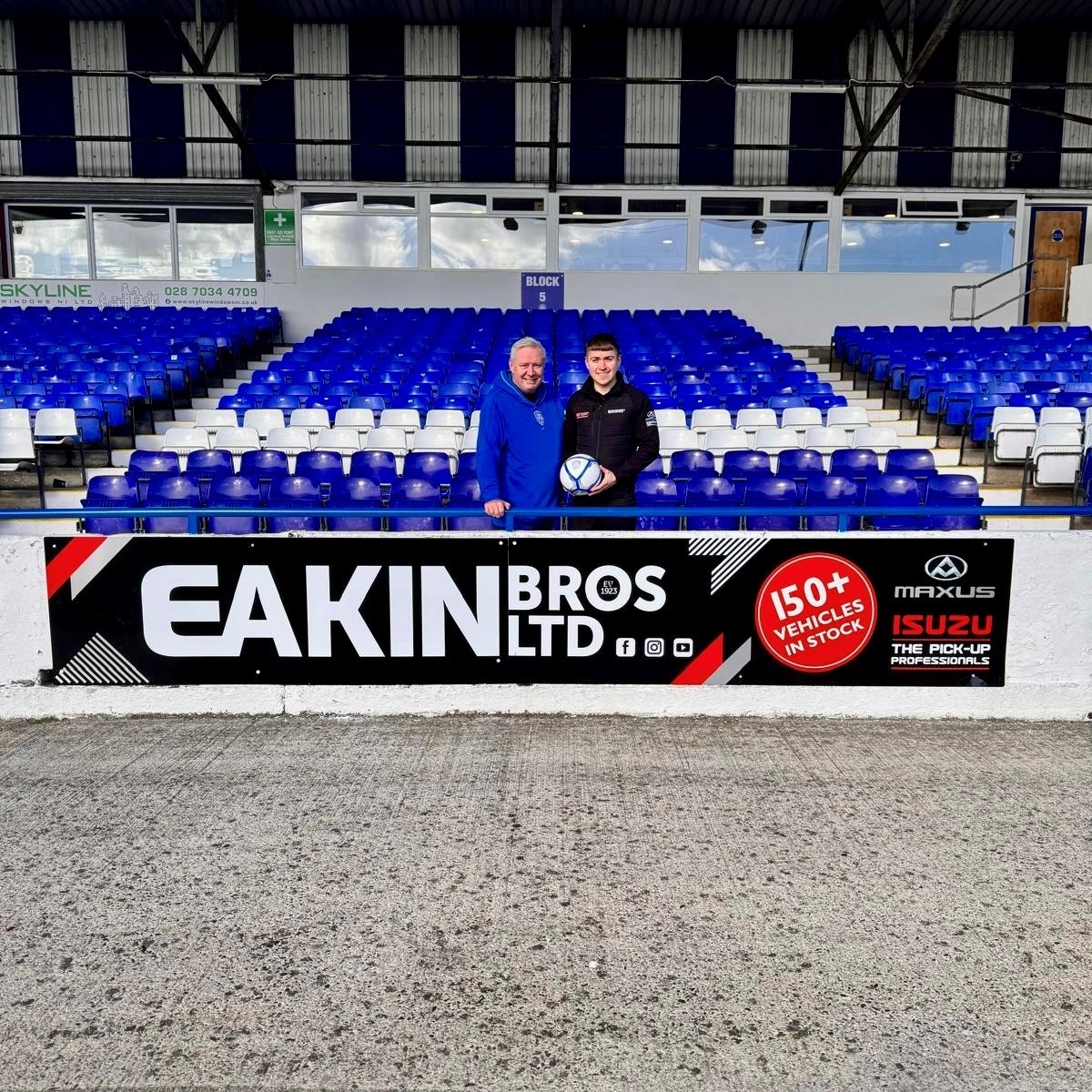 Announcing an exciting new partnership with Coleraine Football Club